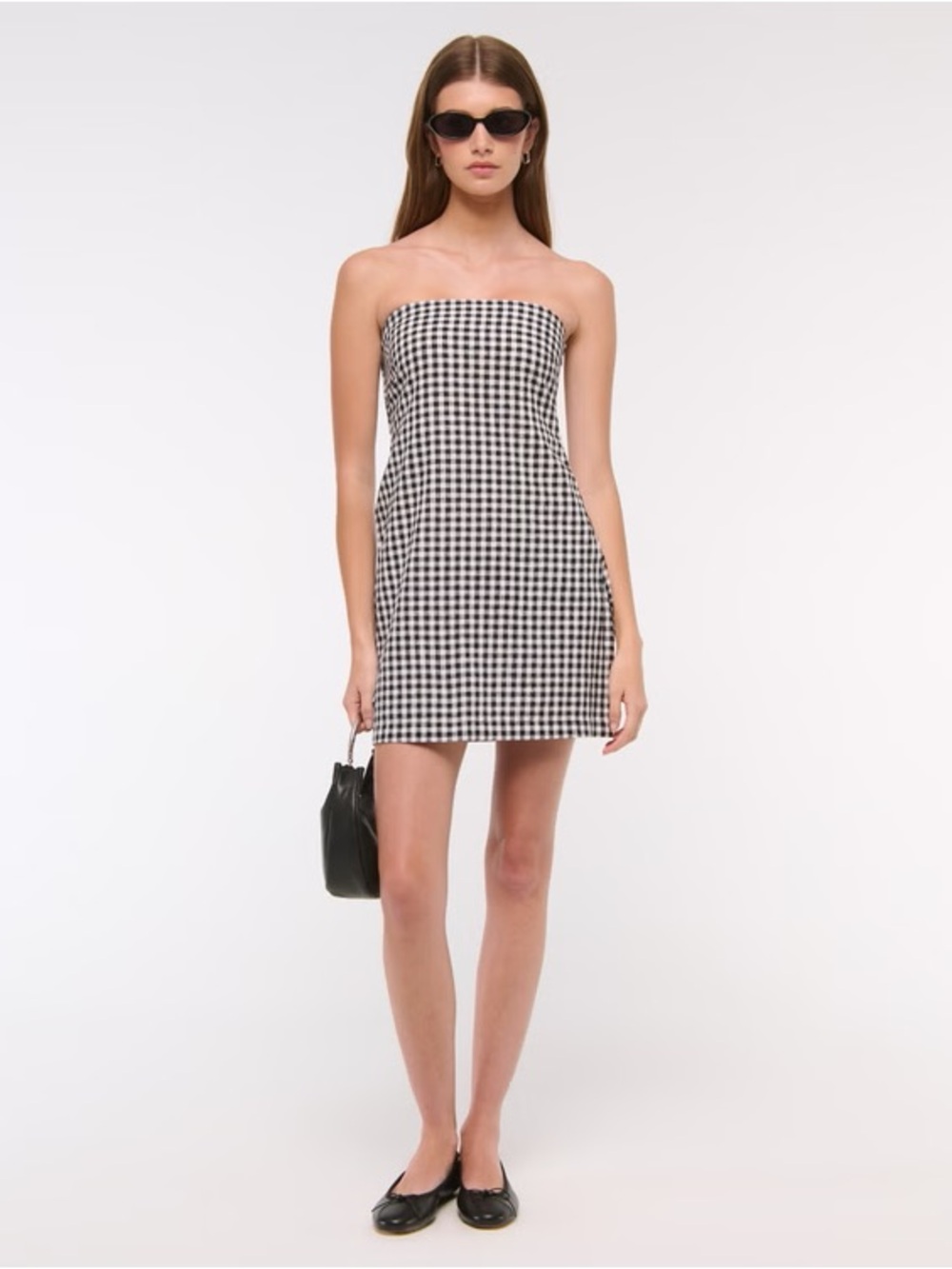 Abercrombie Gingham Skort Mini Dress